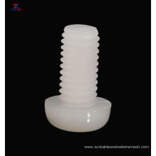 M8 M10 white nylon plastic machine screw